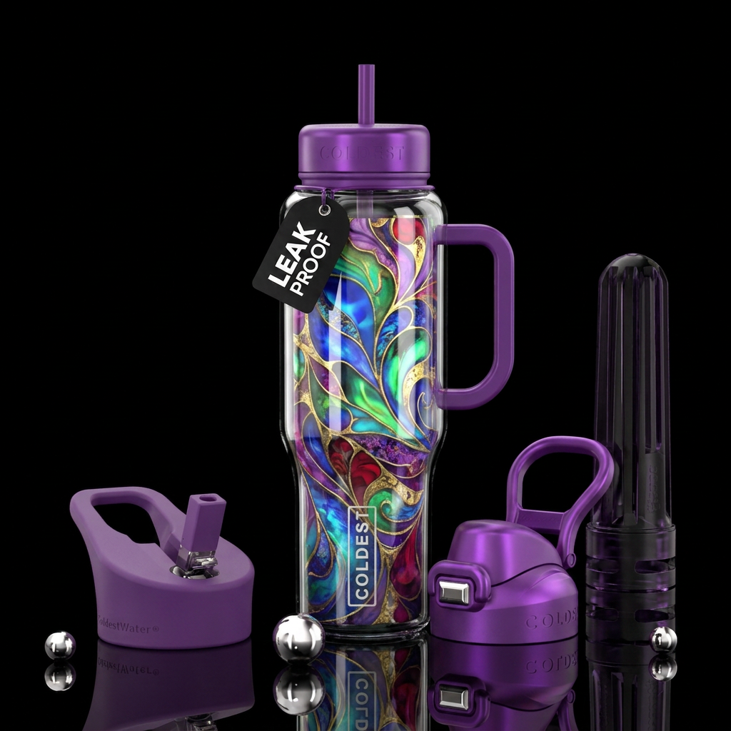 glass bottle water bottle design