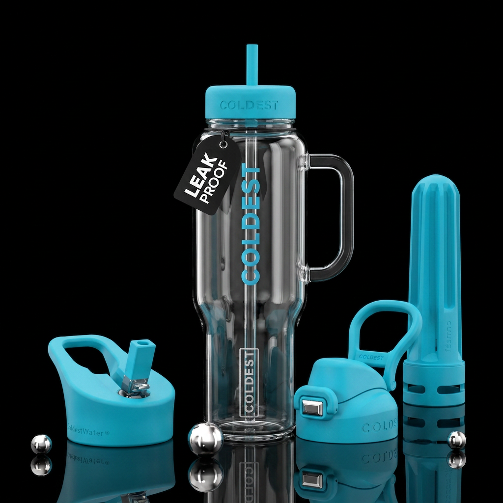 glass bottle water bottle design