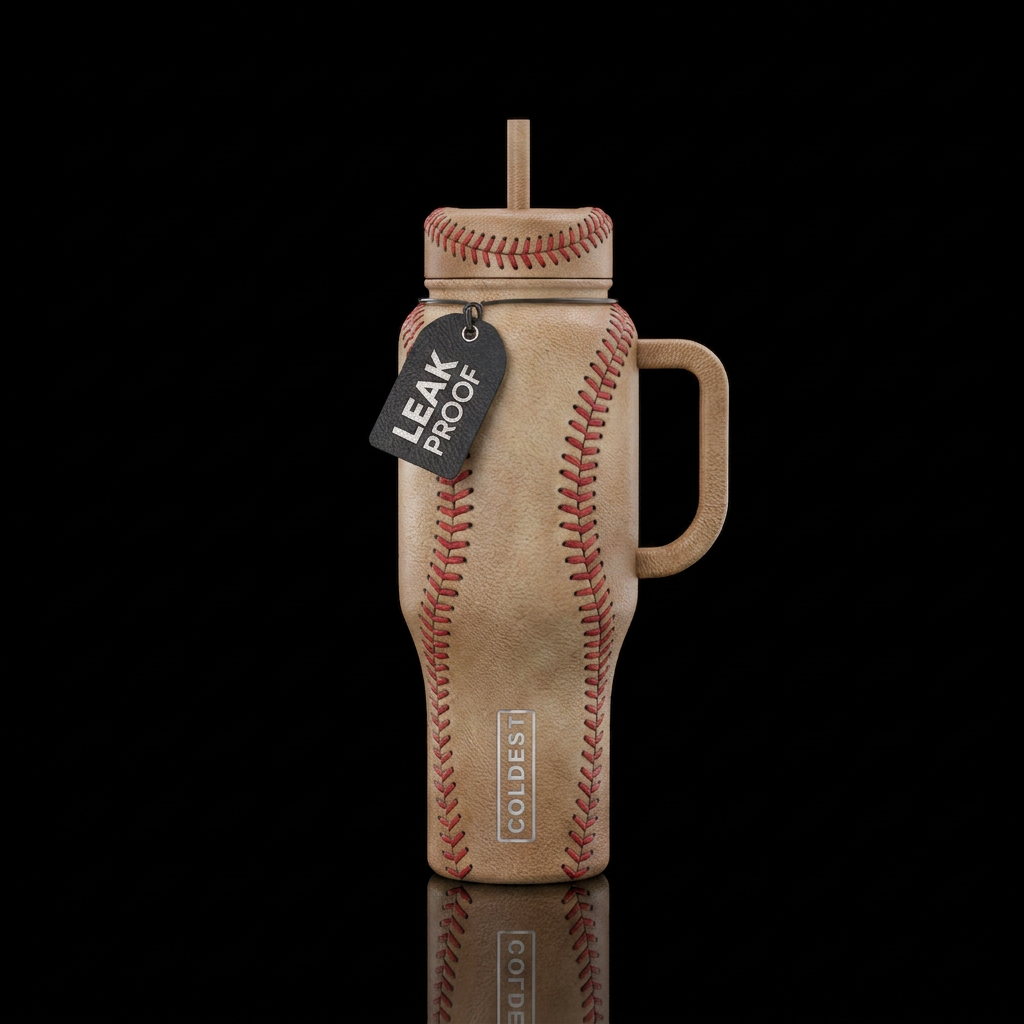 baseball water bottle design