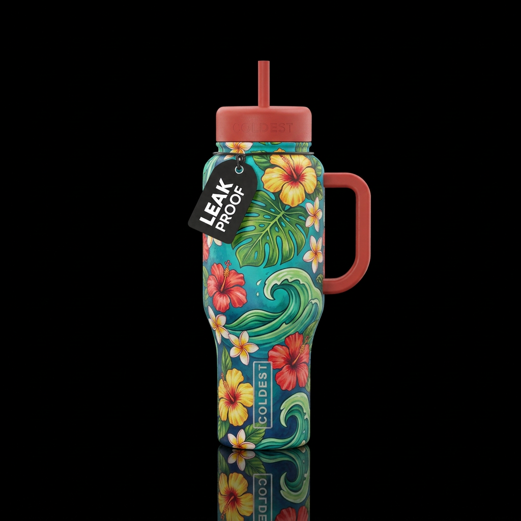 hawaii water bottle design