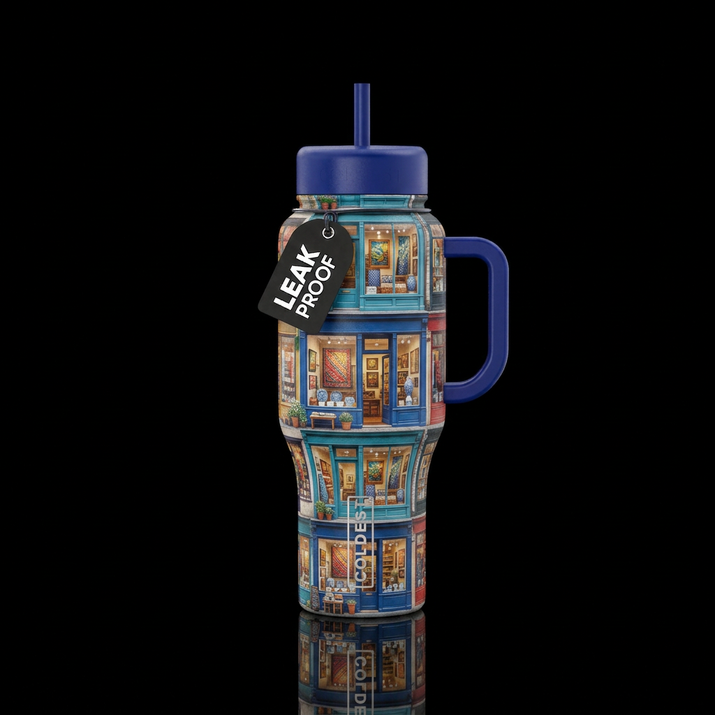 glass stores water bottle design