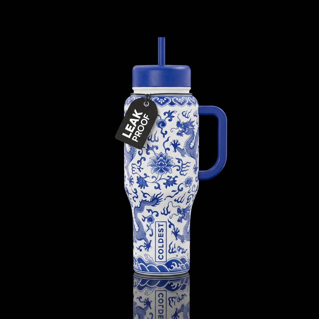 qinghua colors water bottle design
