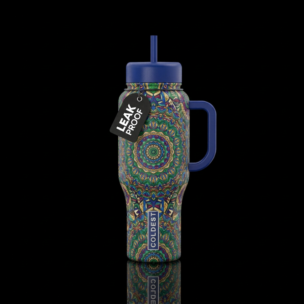chanacha kalidscope water bottle design