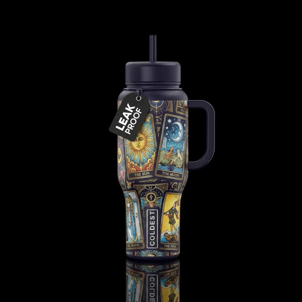 taret cards water bottle design