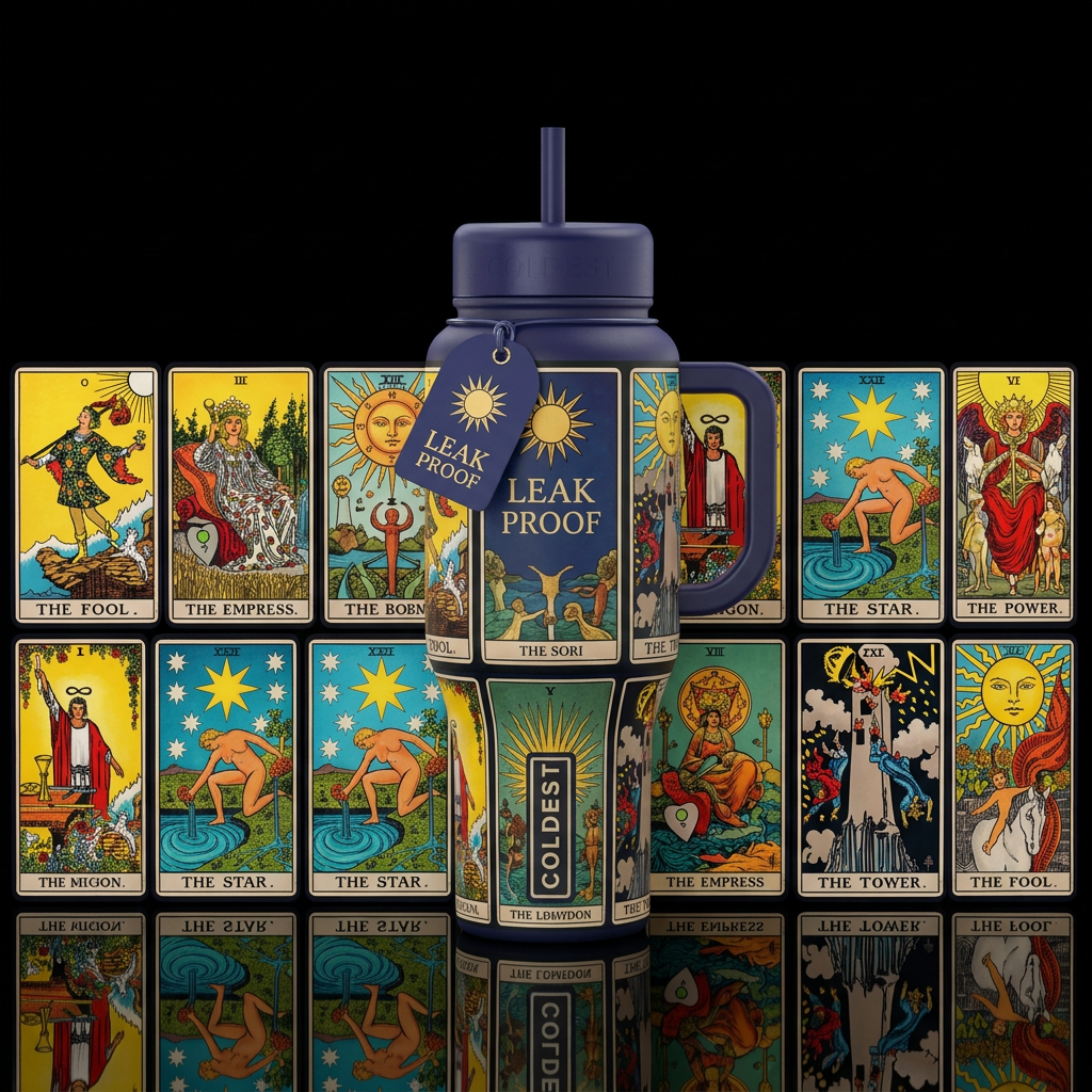 taret cards water bottle design