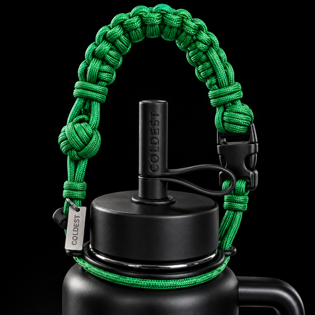 Green Machine water bottle design
