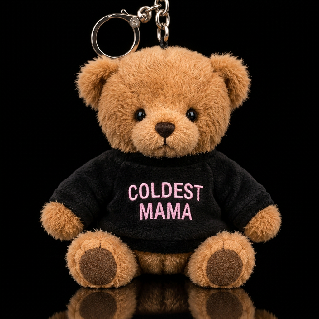 Coldest Mama Bear water bottle design