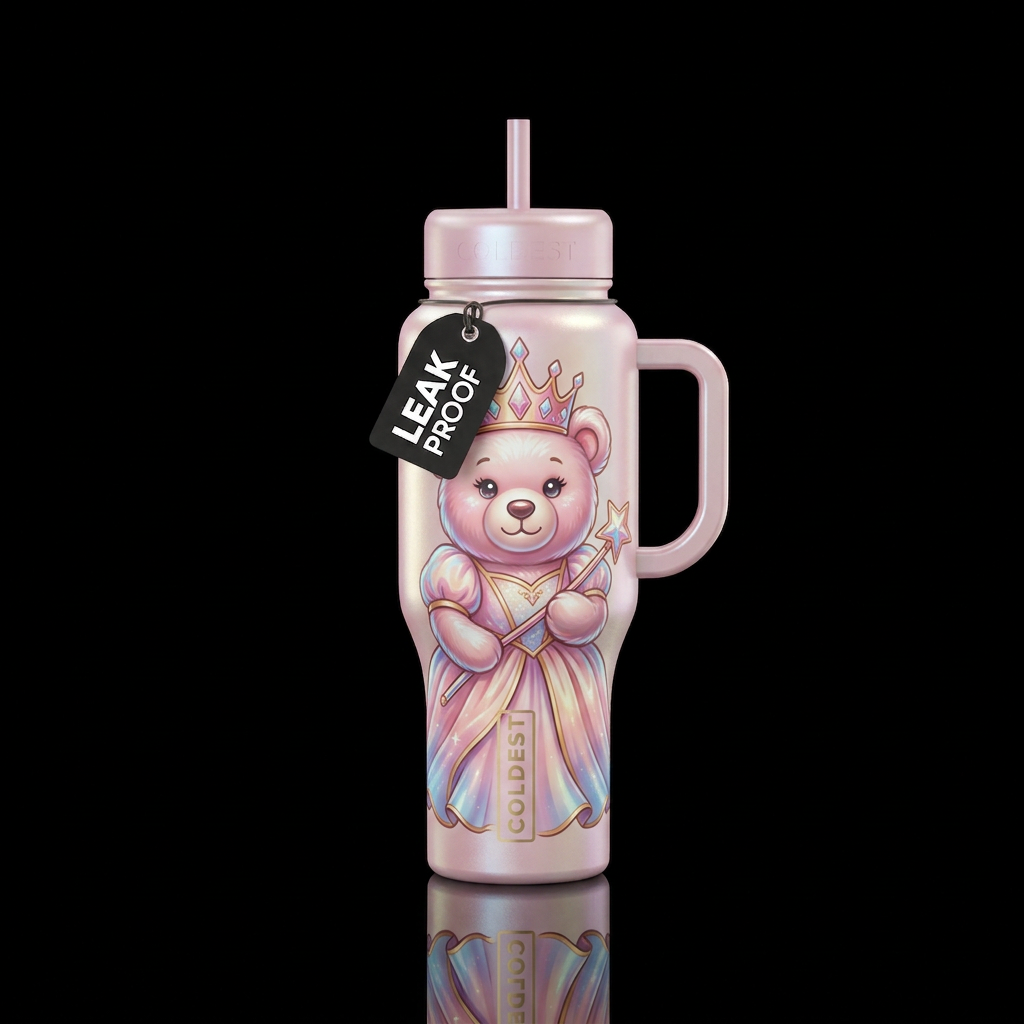 Glinda water bottle design