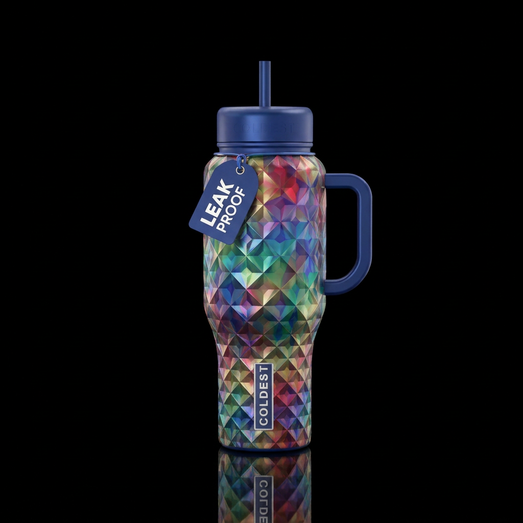 diamond bottle water bottle design
