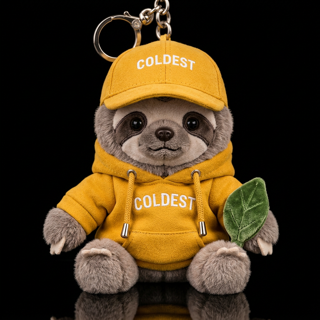 Sammy Sloth water bottle design