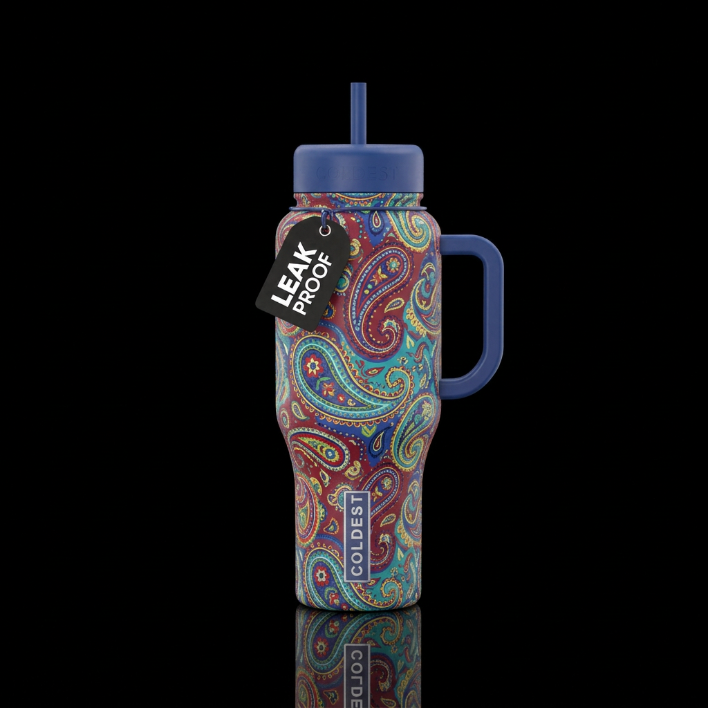 Bandana water bottle design