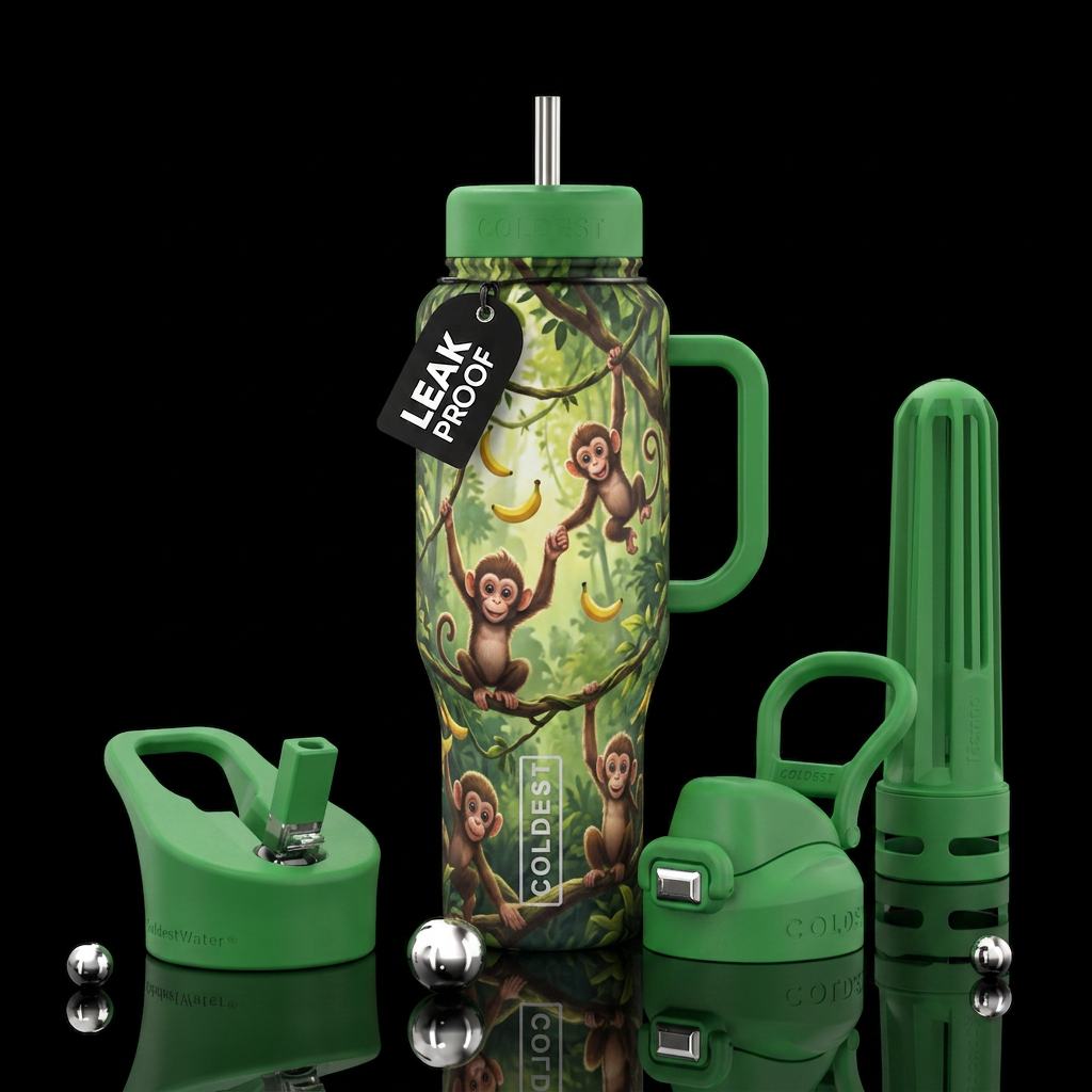 Gone Bananas water bottle design