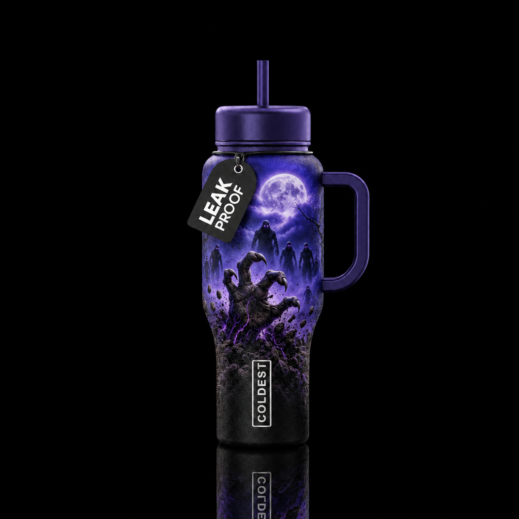 Night Walkers water bottle design