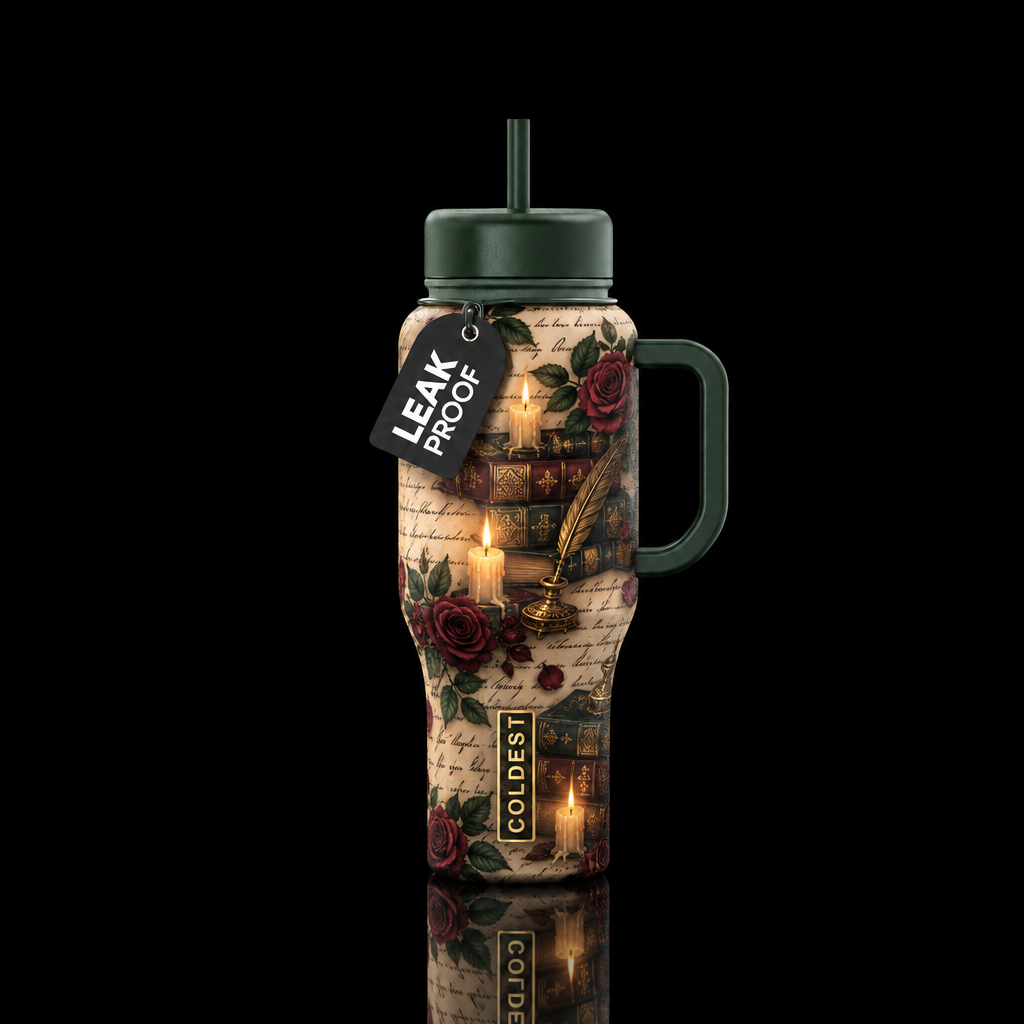 Written by Candlelight water bottle design