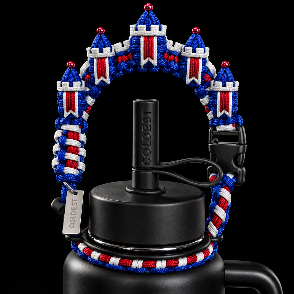 Castle water bottle design