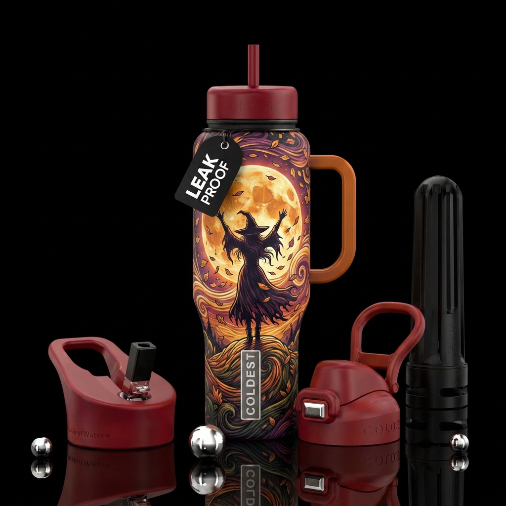 Spells water bottle design