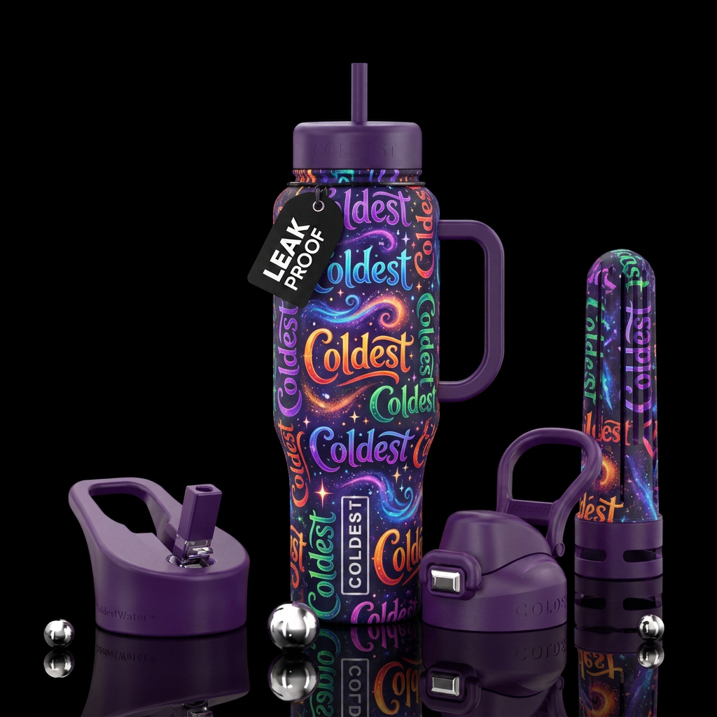 Say my name water bottle design