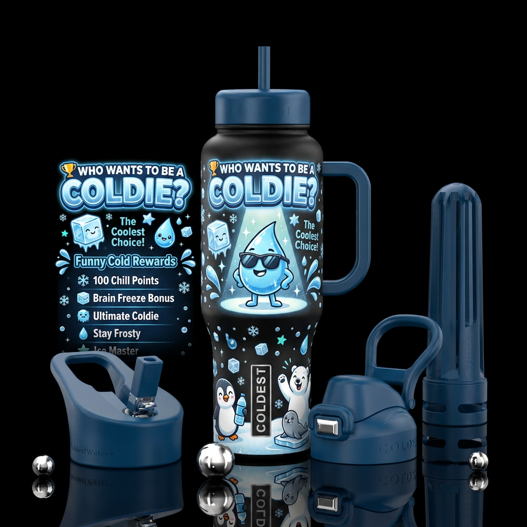 Who wants to be a Coldie water bottle design