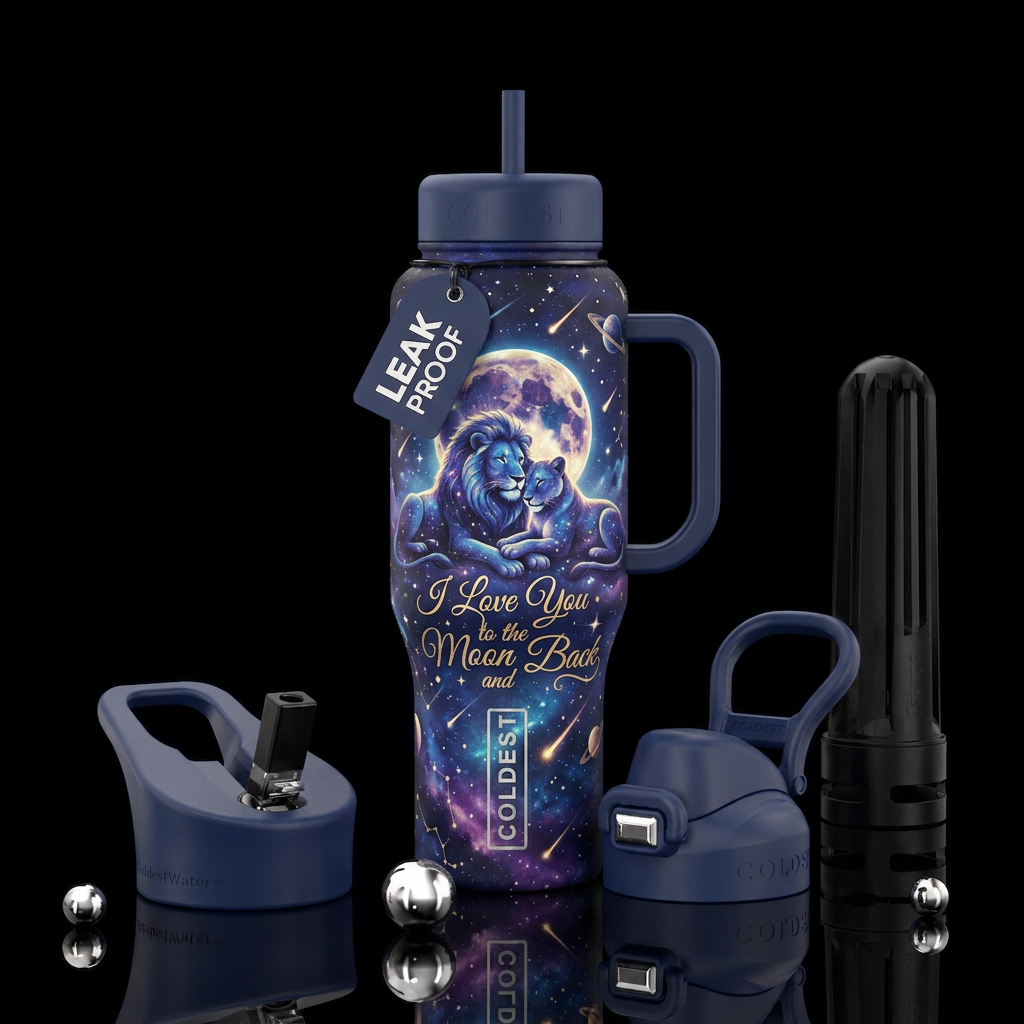 Love you water bottle design