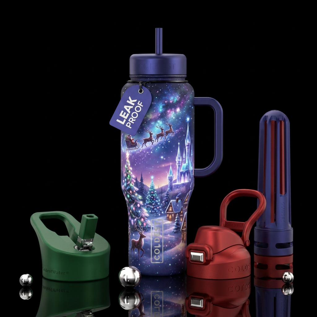 Delivery run water bottle design