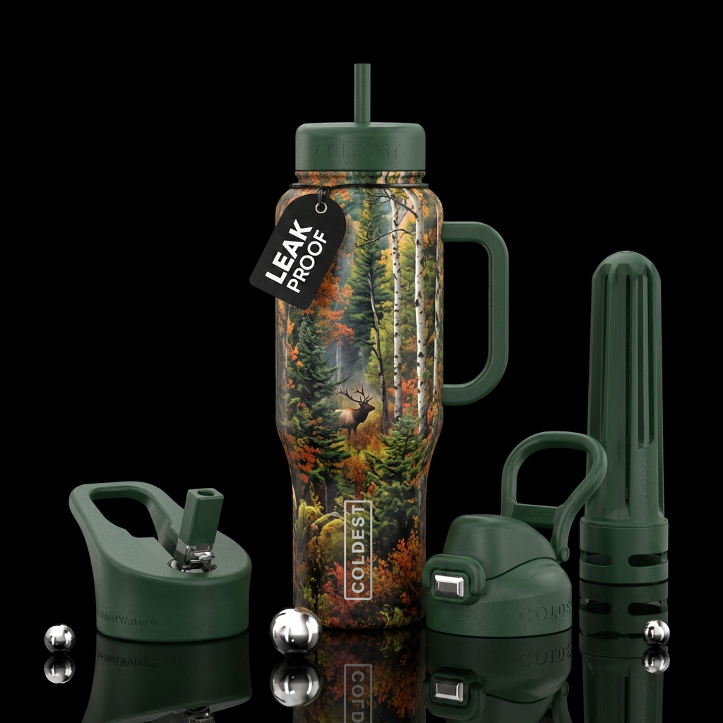 Hunter water bottle design