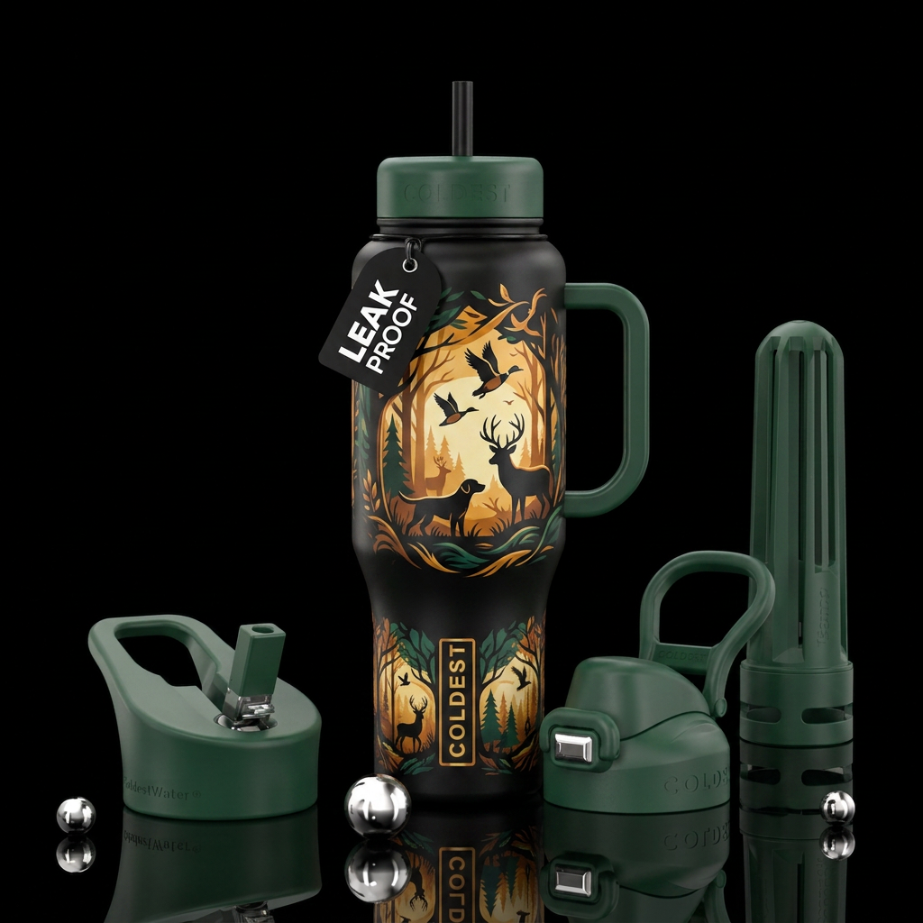 The hunter water bottle design