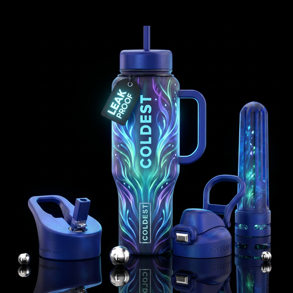 Fun water bottle design