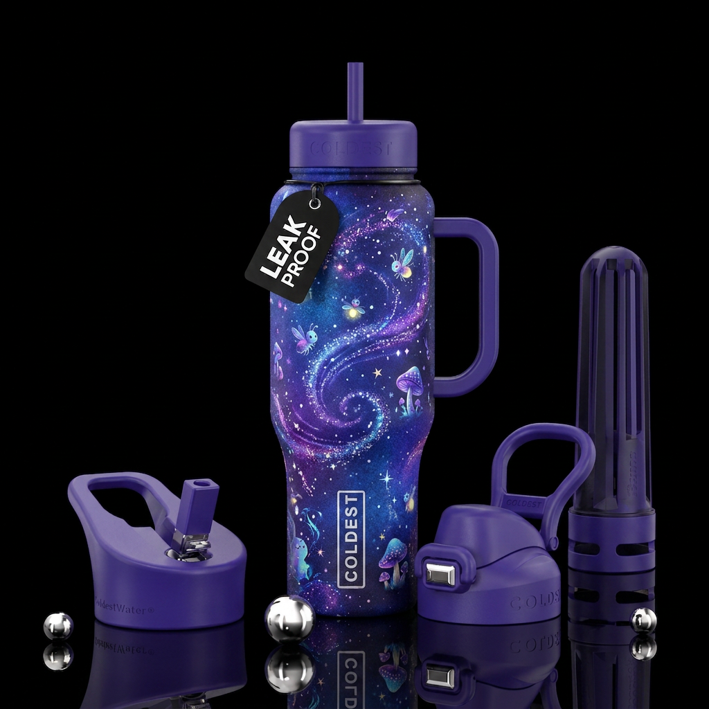 Mystery water bottle design