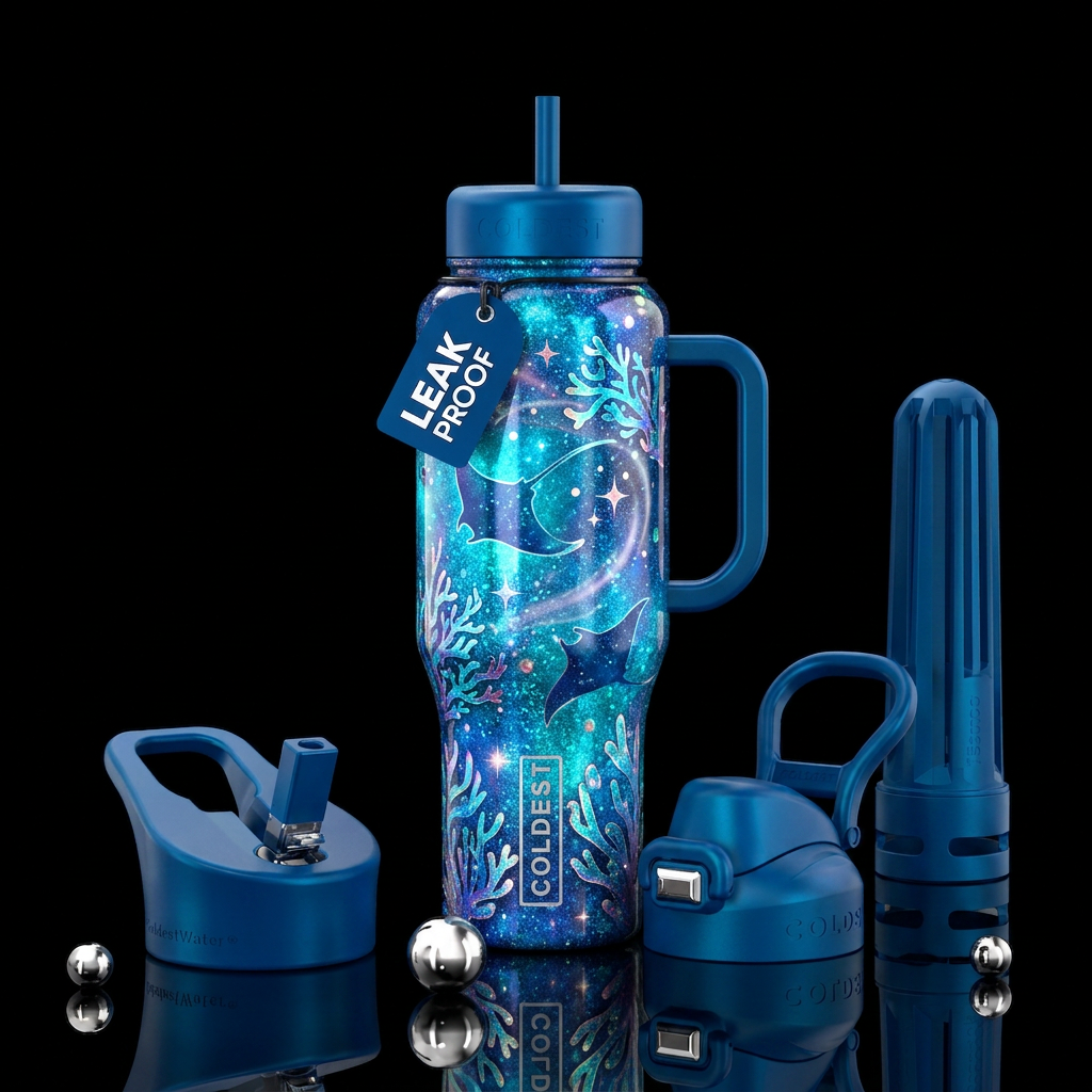 Stingray water bottle design