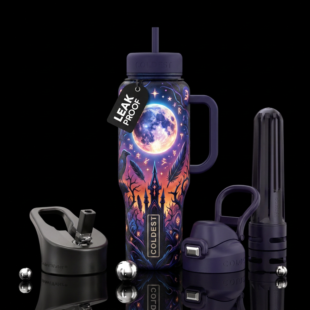 Nightfall water bottle design