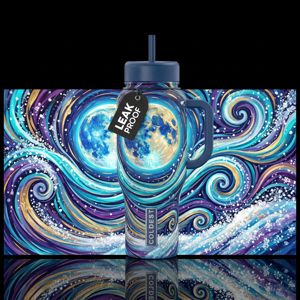 Winter breeza water bottle design