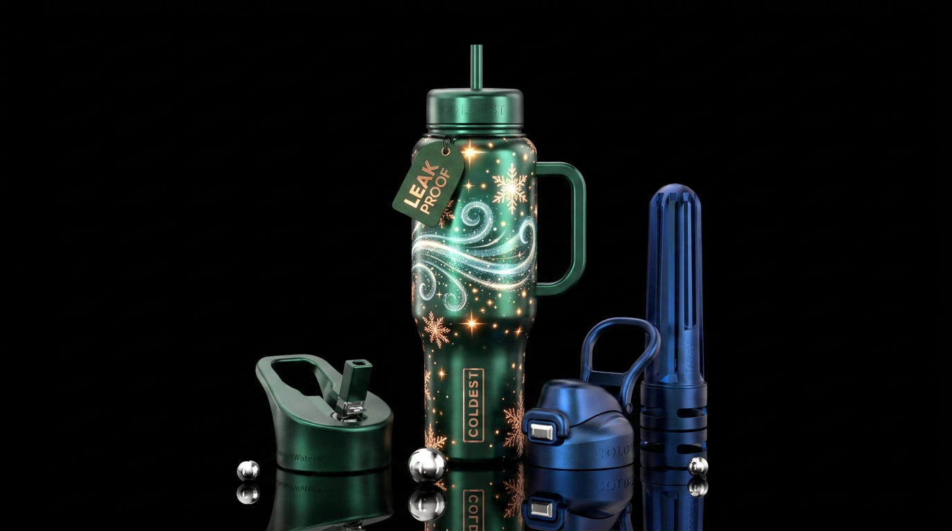 Sheer beauty water bottle design