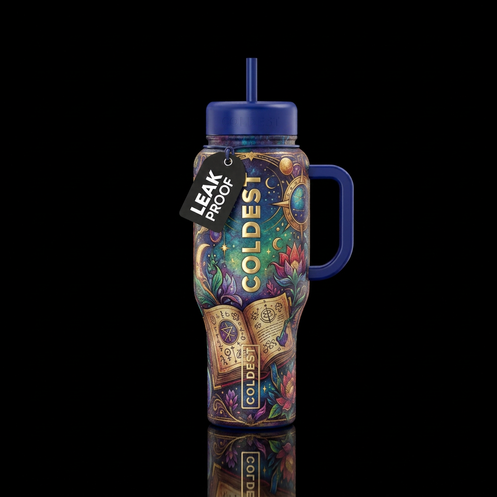 Read me a story water bottle design