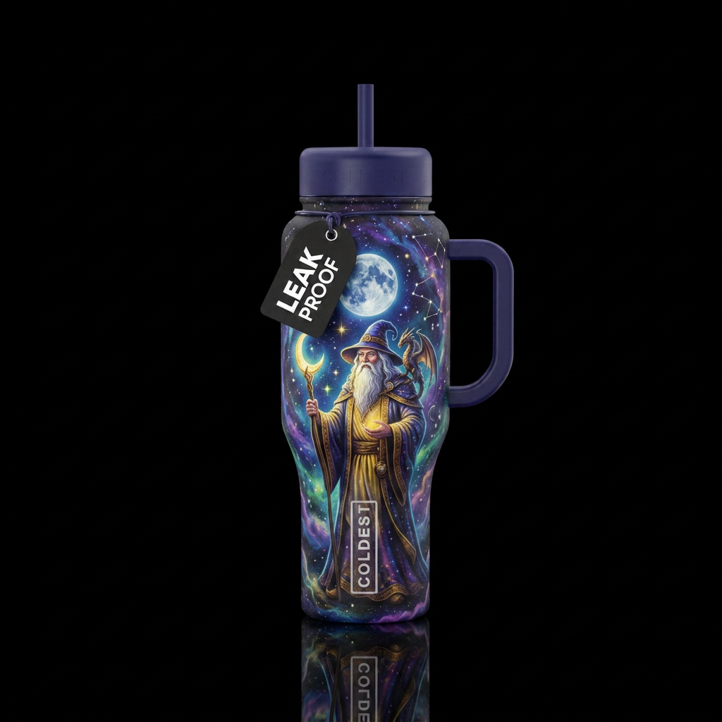The wizard.. water bottle design