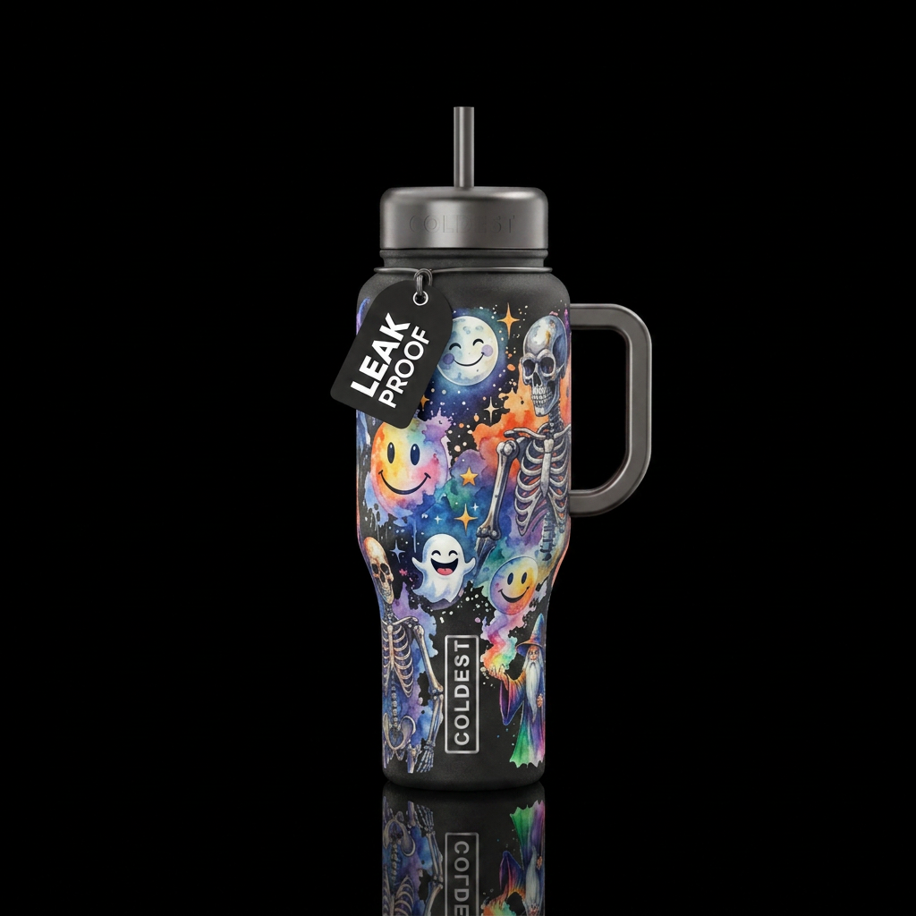 Everyone's happy water bottle design
