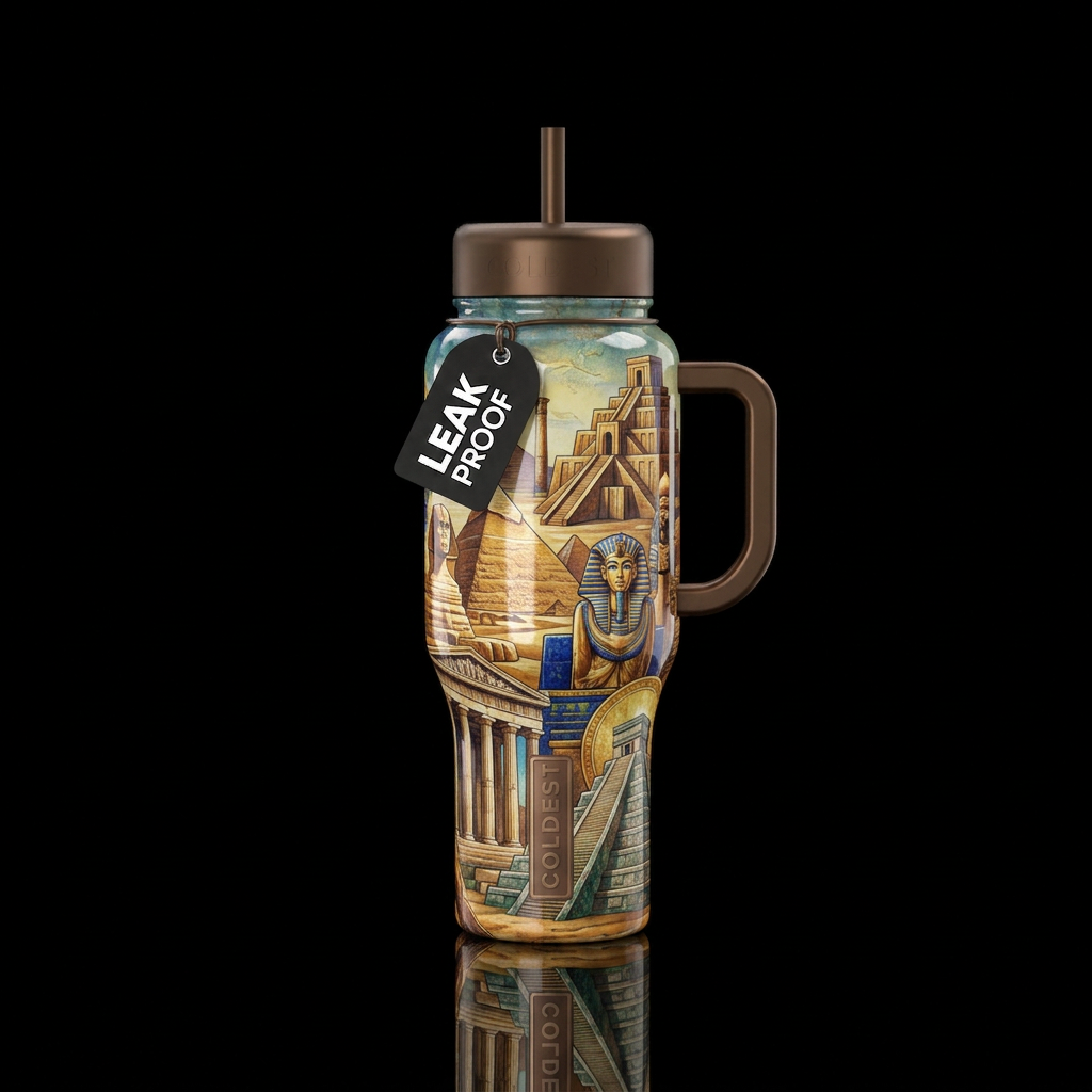 Ancient times water bottle design