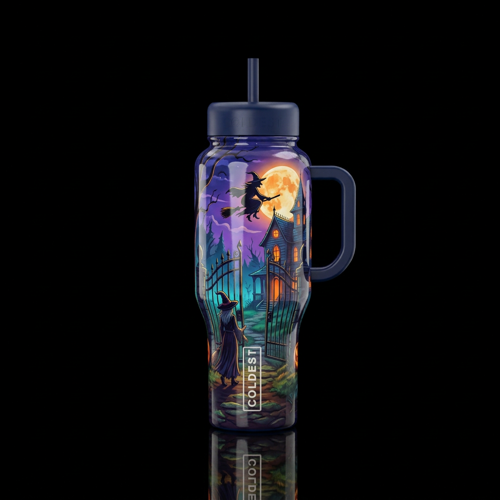 Broom test ride water bottle design