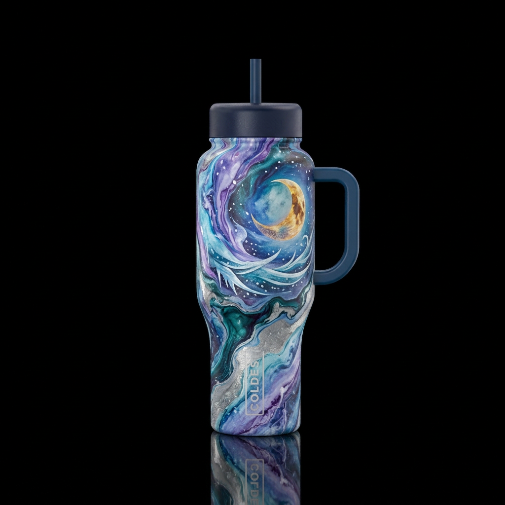 Winter water bottle design