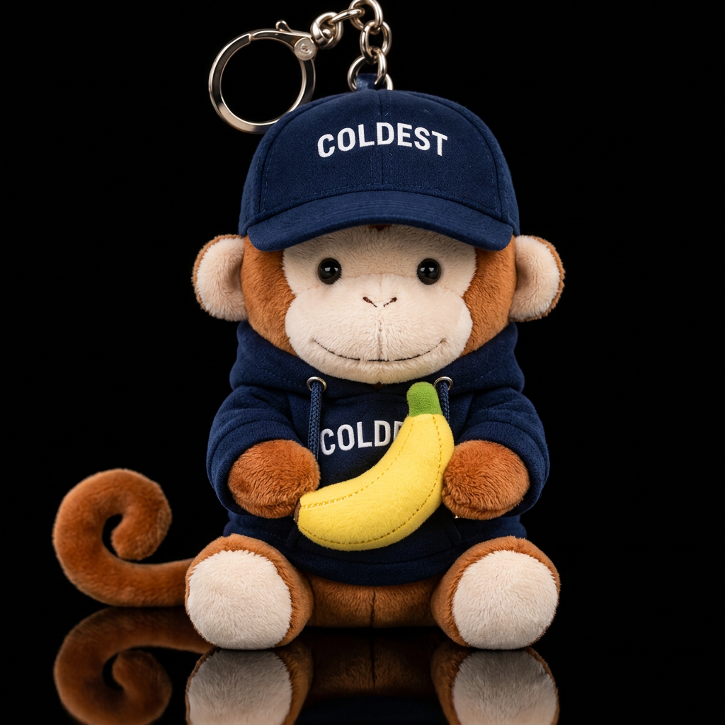 Mickie the monkey water bottle design