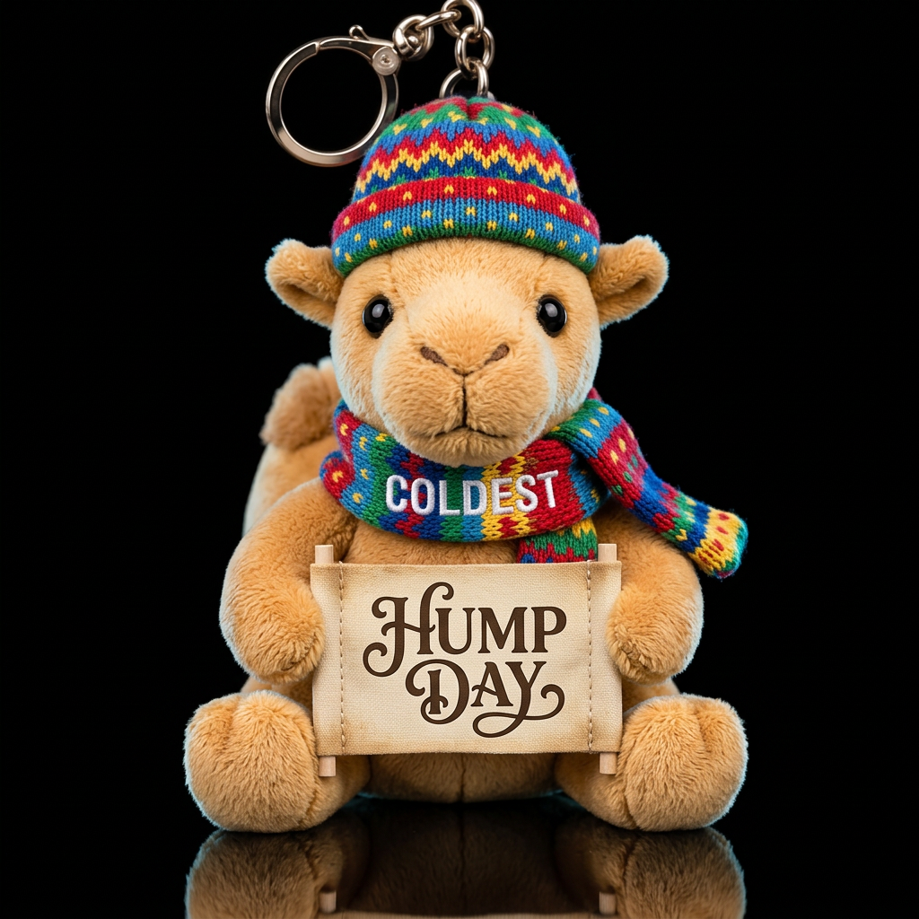 Mikey the Camel water bottle design