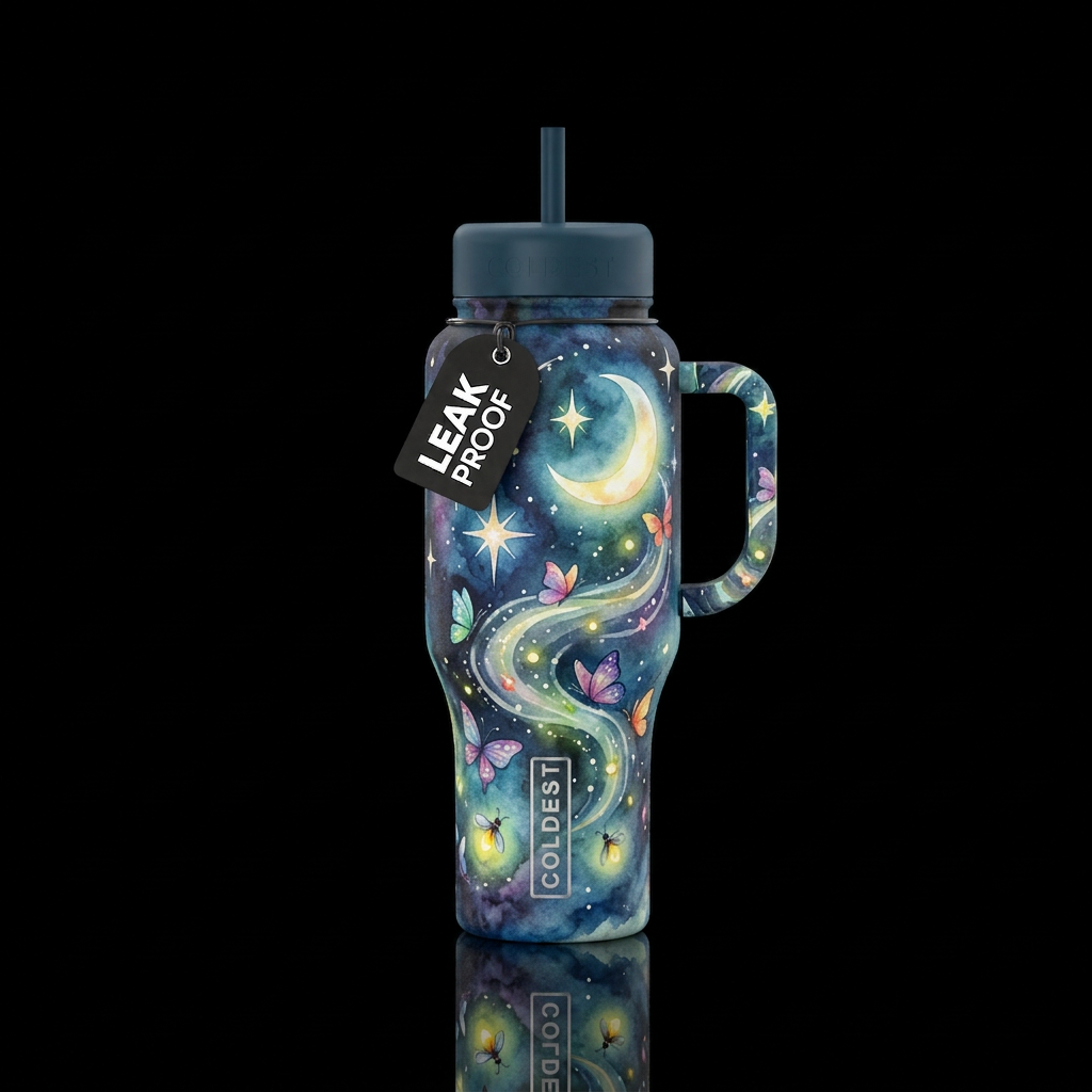 Sky beautiful water bottle design