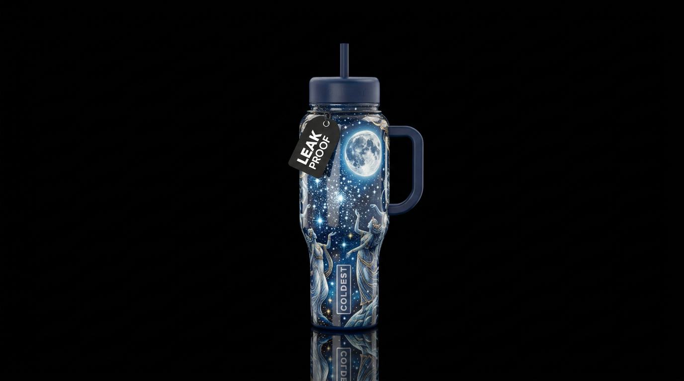 Pleiades water bottle design