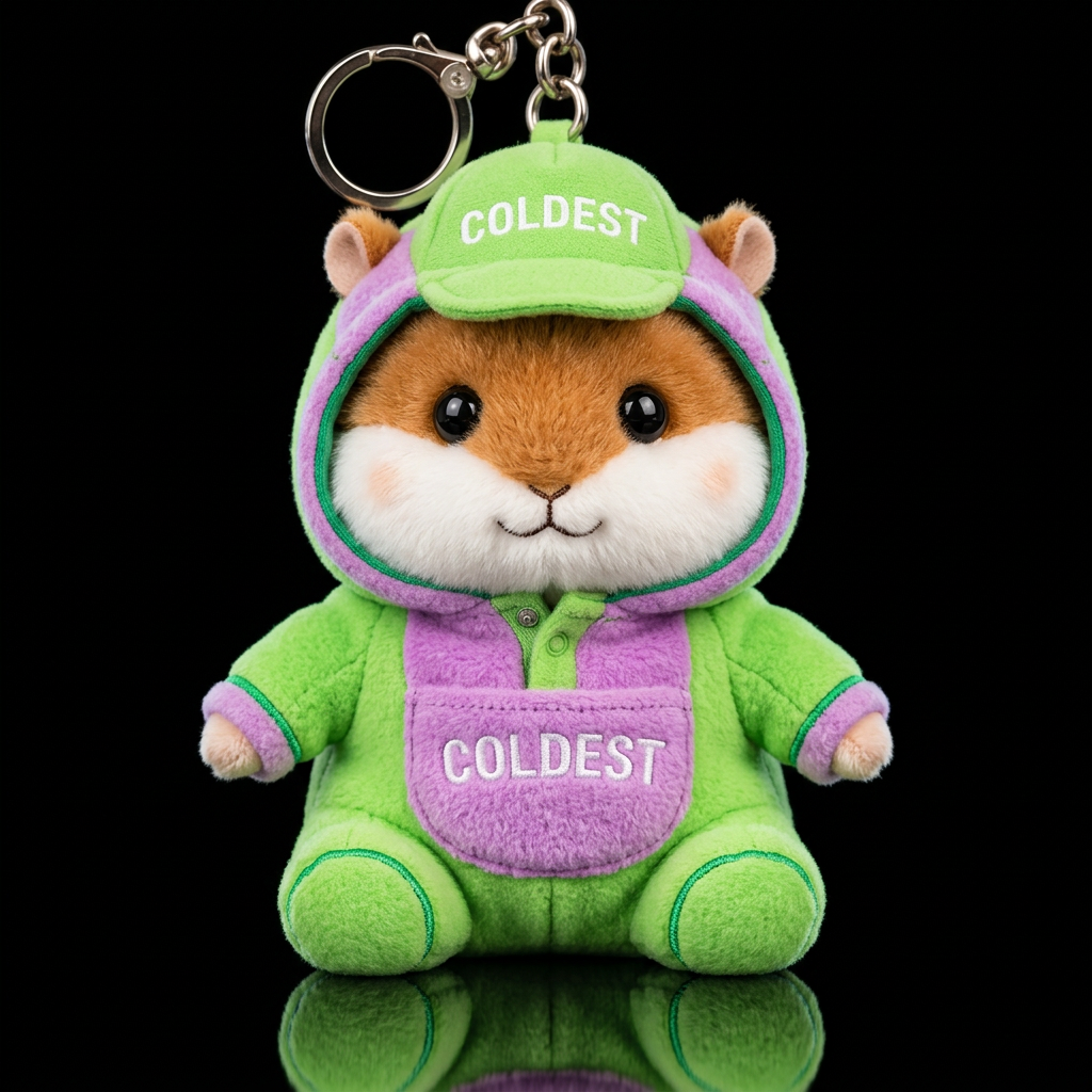 Harry the Hamster water bottle design