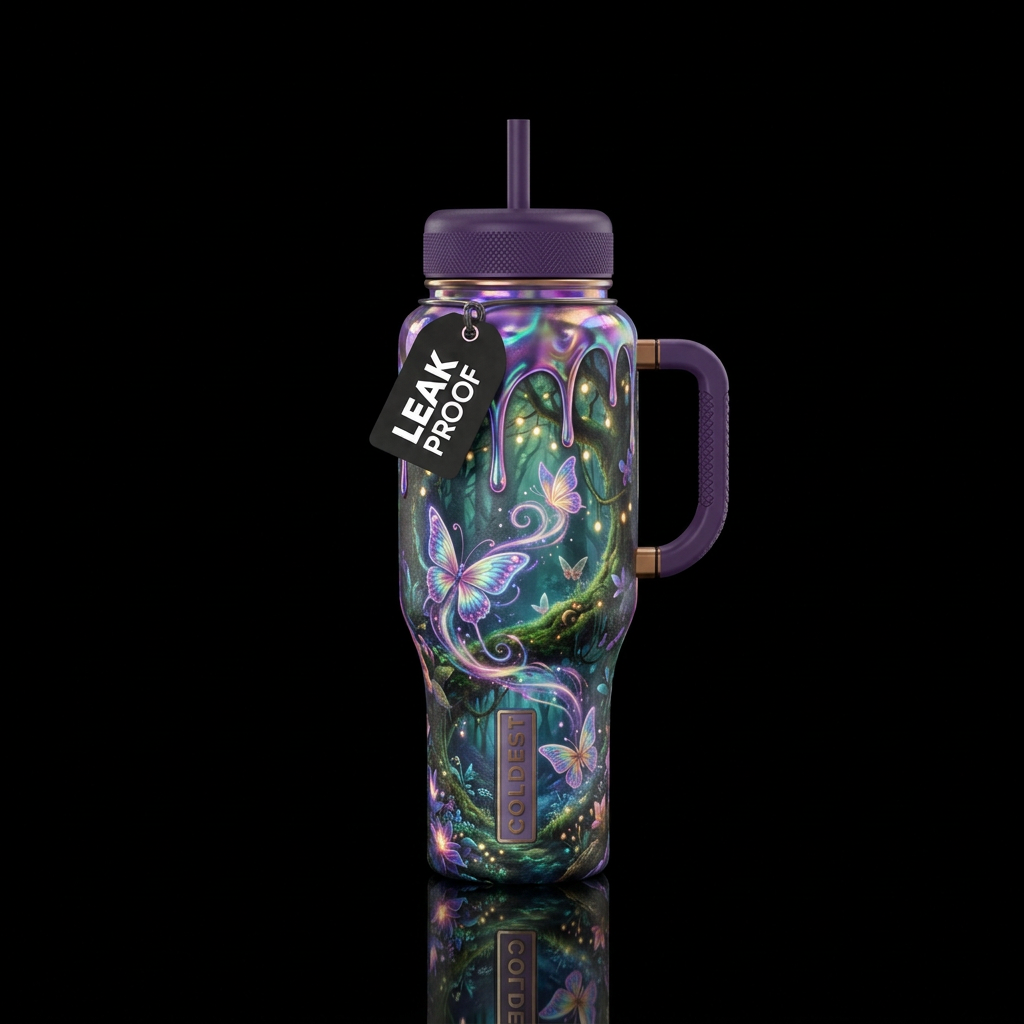 Nature. water bottle design