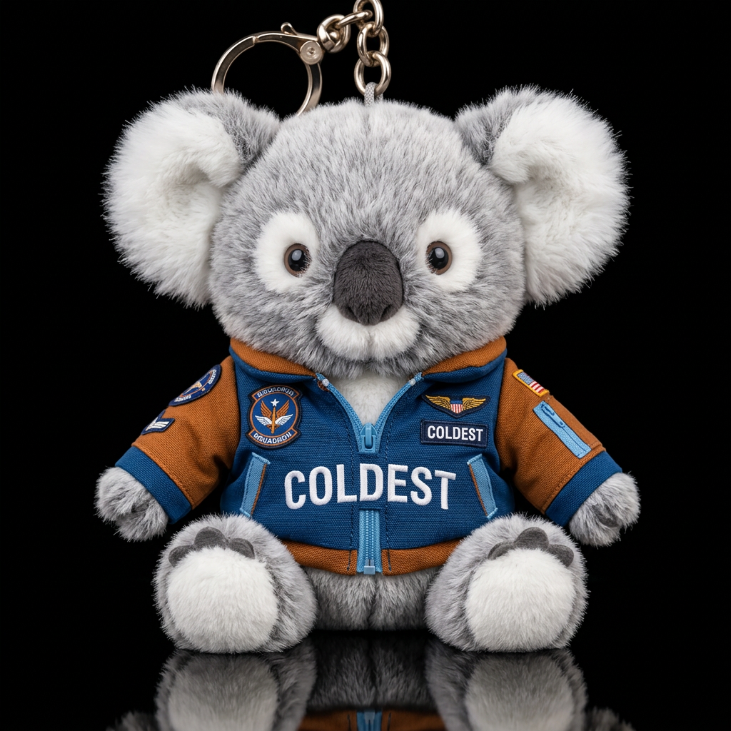 Kit the koala water bottle design
