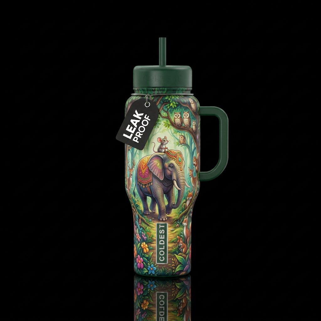 Let them talk water bottle design