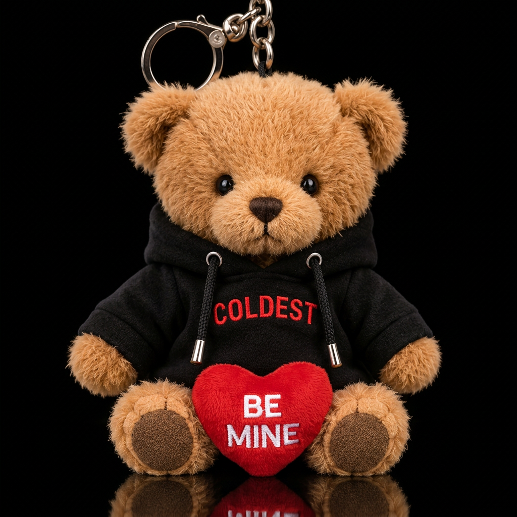 Bobbie the bear water bottle design