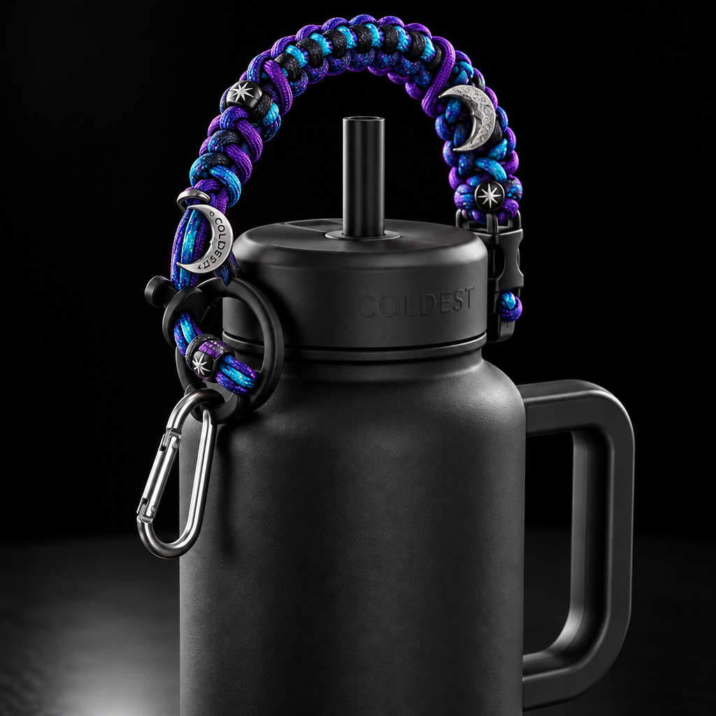 Moondust water bottle design