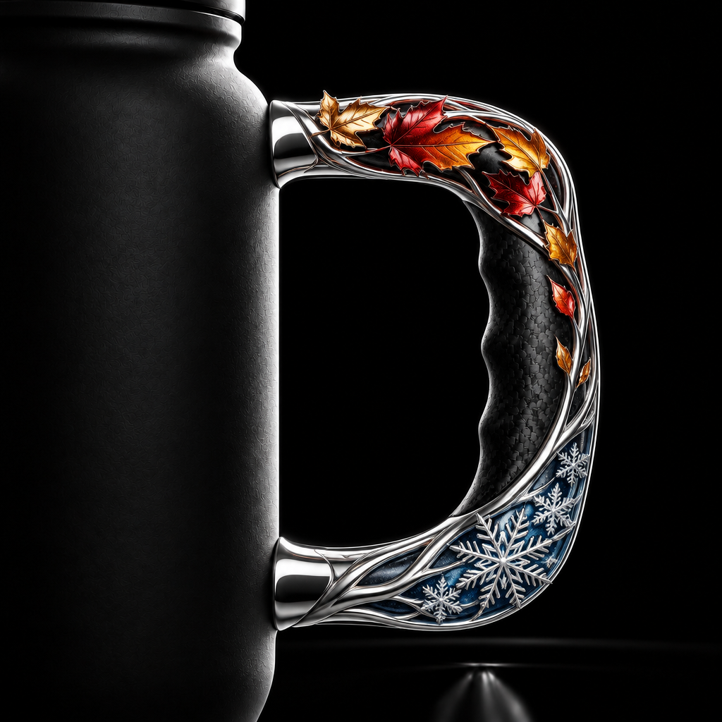 Fall and winter water bottle design