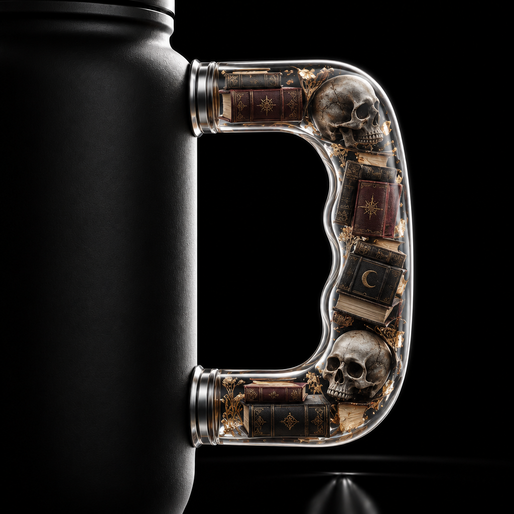 Reader water bottle design